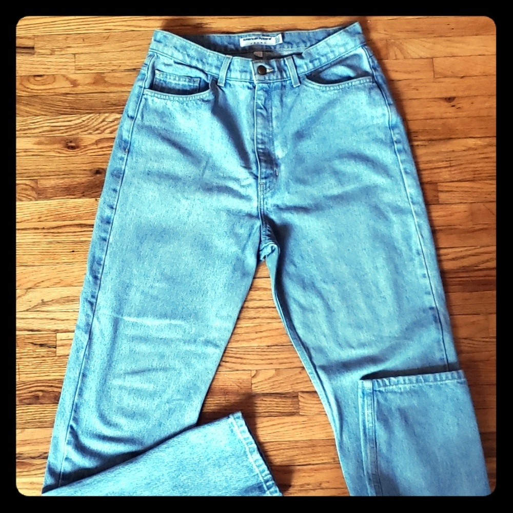 American Apparel Light Wash Jeans